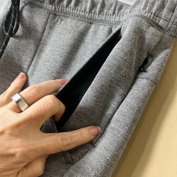 American Eagle Outfitters Gray Jogger Sweatpants Elastic Waistband Size XS Cozy - Picture 5 of 10